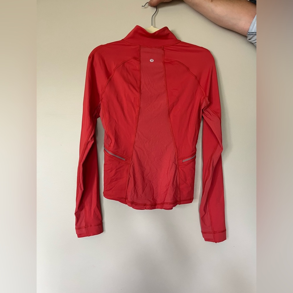 Lululemon Red Quarterzip w/ Pockets 🍋